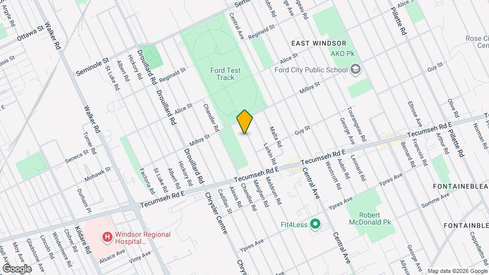 1849 Meldrum Rd Map and Location Details
