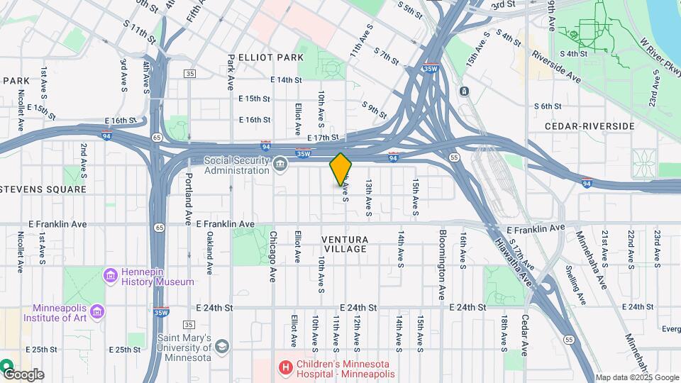 1828 11th Ave S Map and Location Details