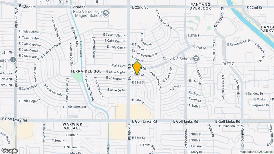 7130 E 30th St Mapa y Detalles de la Ubicación