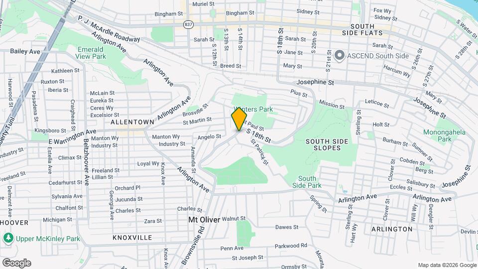 2515 S 18th St Map and Location Details