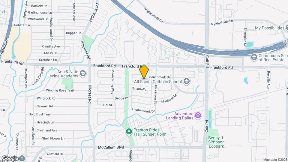 18104 Aramis Ln Map and Location Details