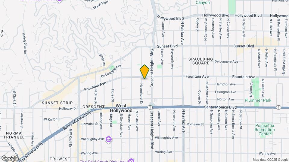 1270 Havenhurst Dr Map and Location Details