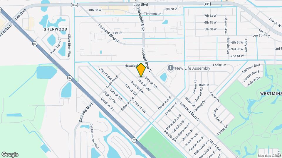 5214 25th St SW Map and Location Details