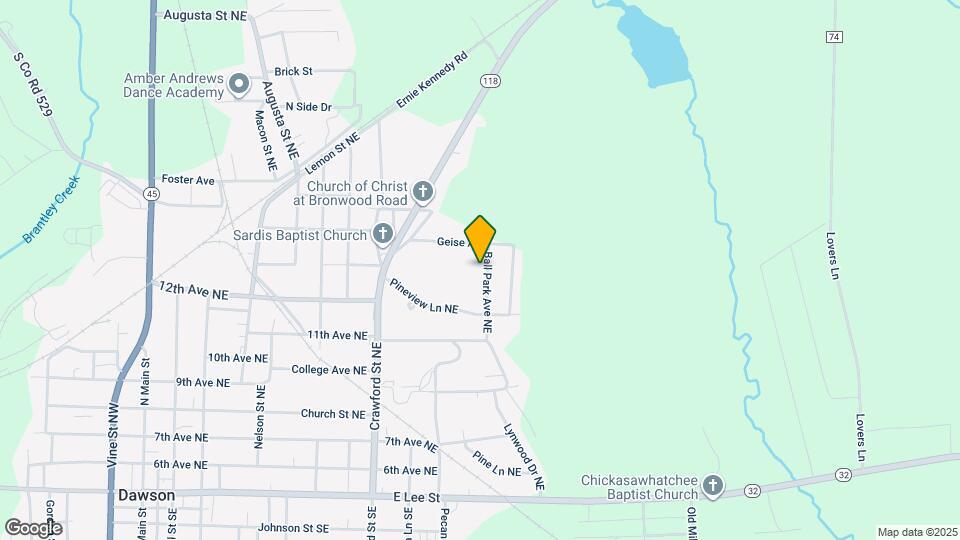 1255 Ball Park Ave NE Map and Location Details