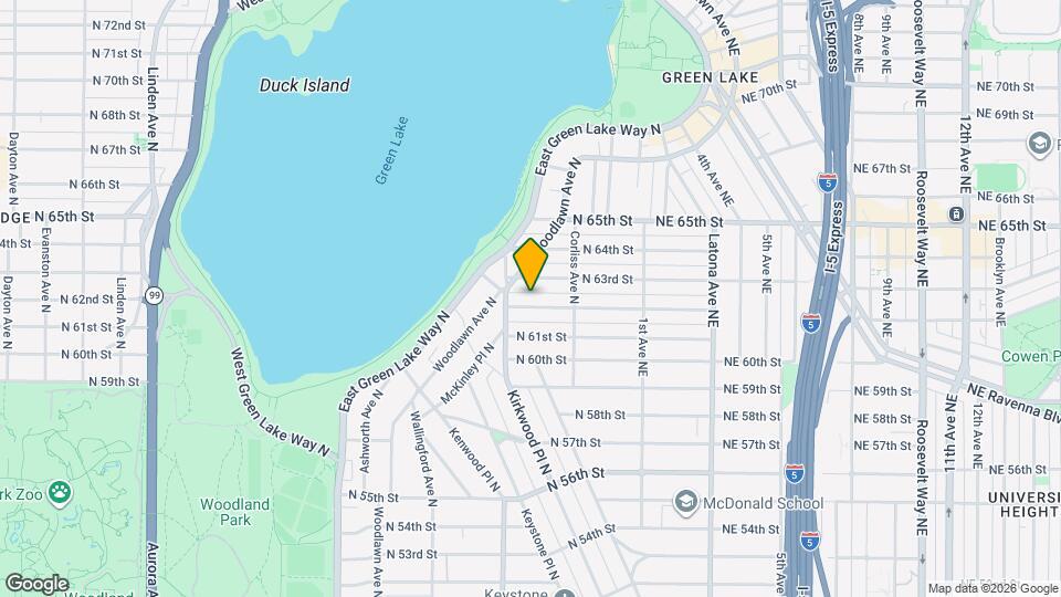 2118 N 62nd St Map and Location Details