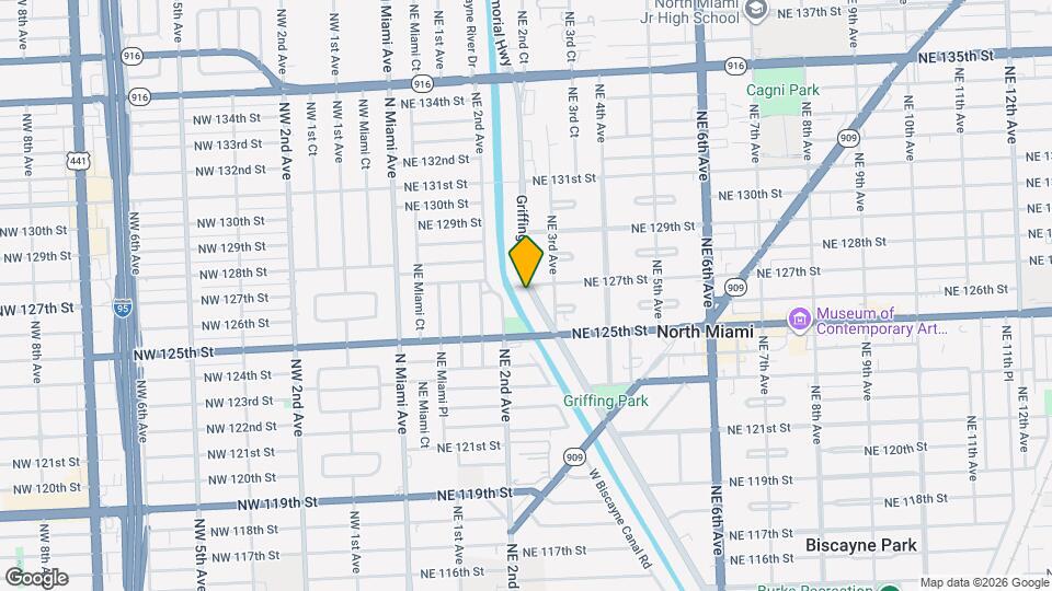 12660 Griffing Blvd Mapa y Detalles de la Ubicación