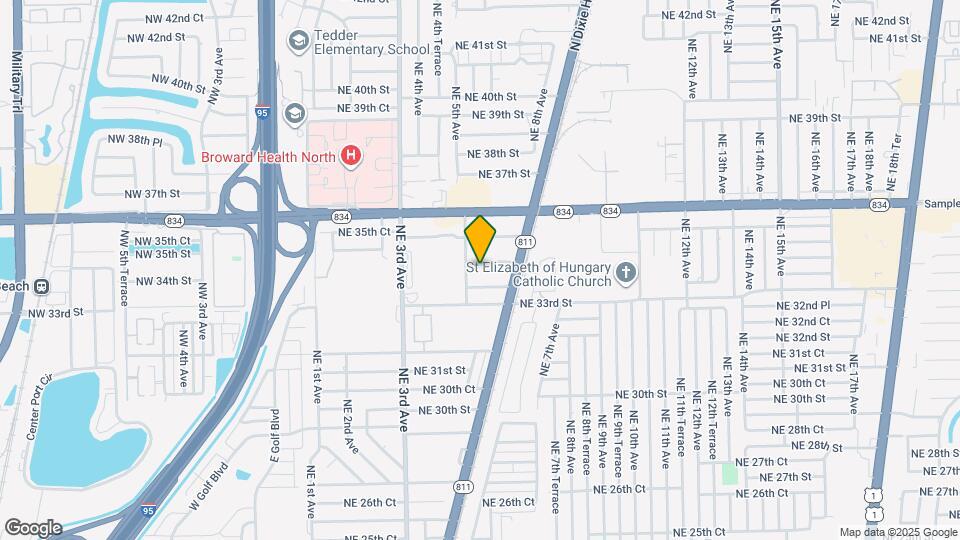 530 NE 34th St Map and Location Details