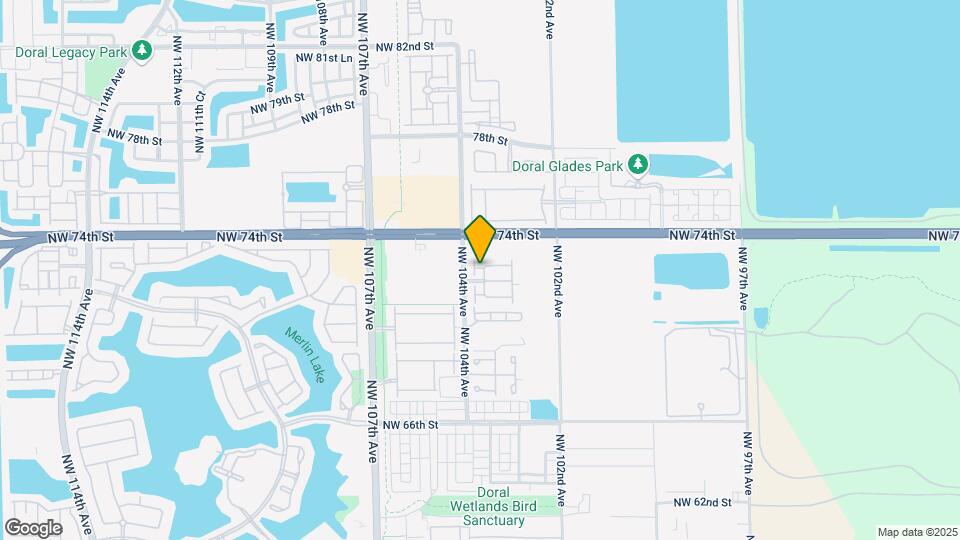 7231 NW 103rd Path Map and Location Details