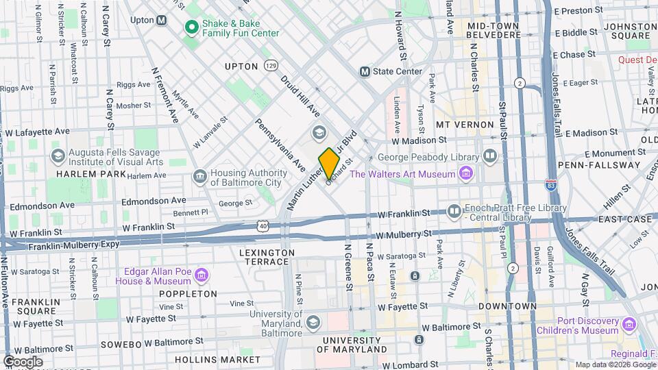 593 Orchard St Mapa y Detalles de la Ubicación