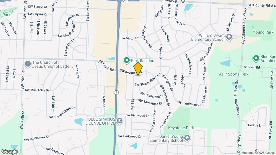 404 SW Keystone Ct Map and Location Details