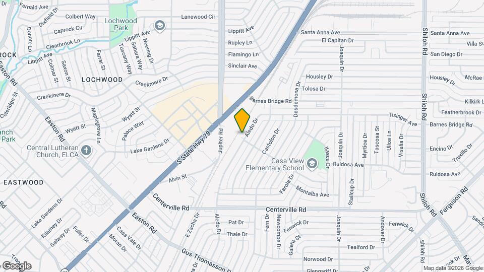 11207 Aledo Dr Map and Location Details