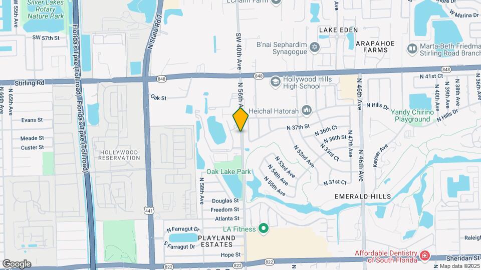 3680 N 56th Ave, Unit 814 Map and Location Details