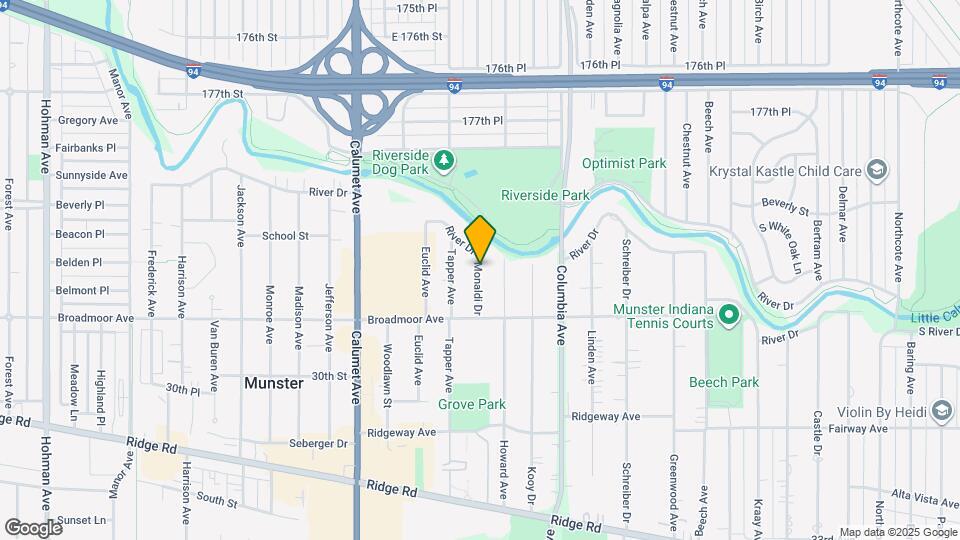 8011 Monaldi Dr Map and Location Details