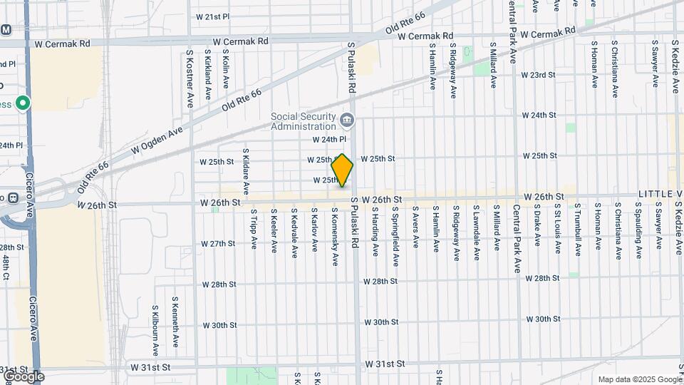 4016 W 26th St Map and Location Details