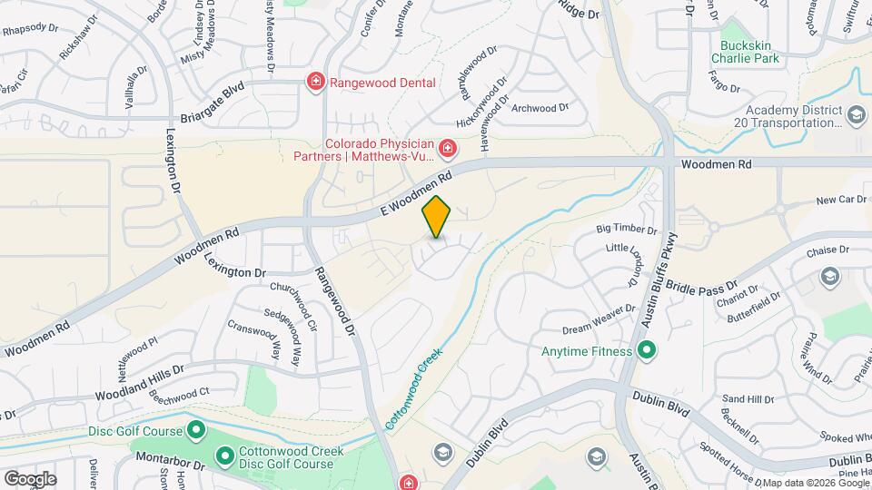 7227 Berrybrook Ln Map and Location Details