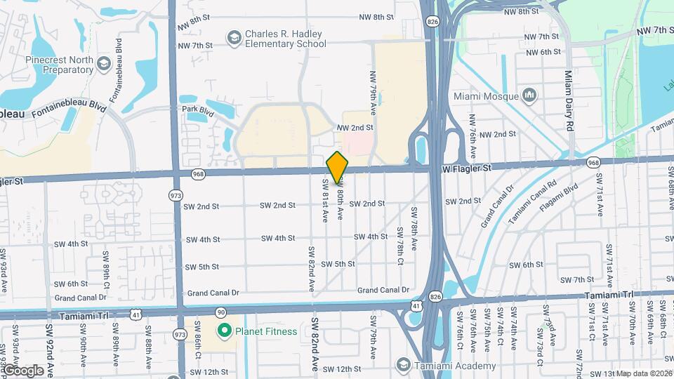 120 SW 80th Ave Map and Location Details