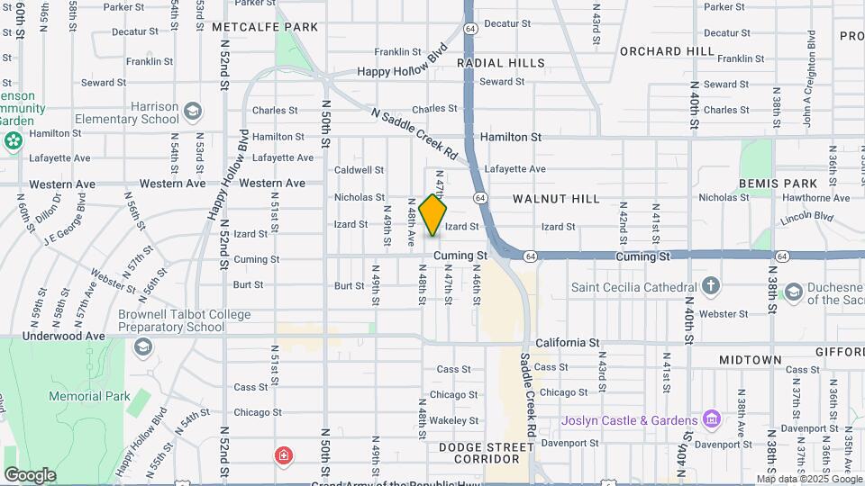 915 N 48th St Map and Location Details