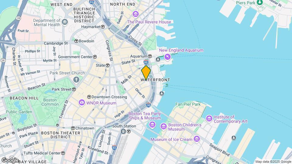 125 Broad St Map and Location Details