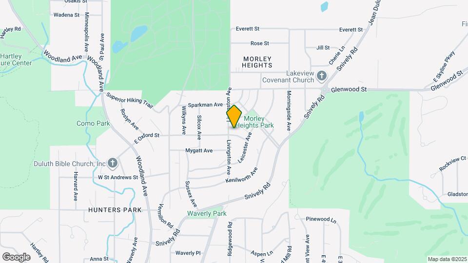 505 E Oxford St Map and Location Details