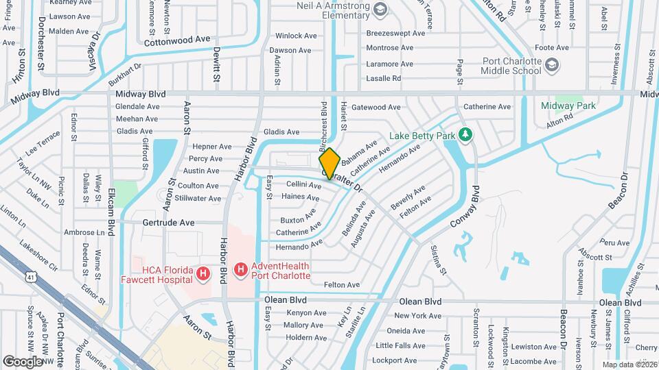 21988 Cellini Ave Map and Location Details