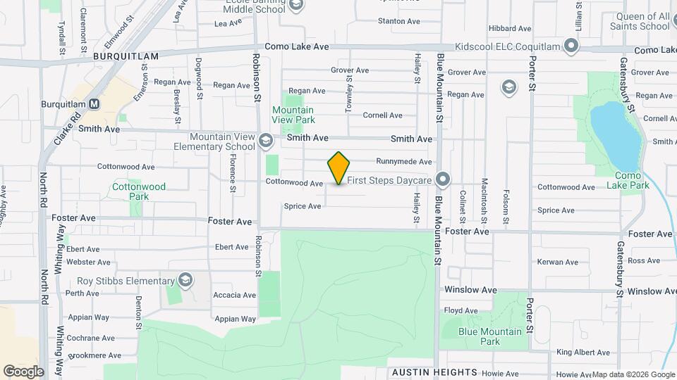 826 Cottonwood Ave Map and Location Details