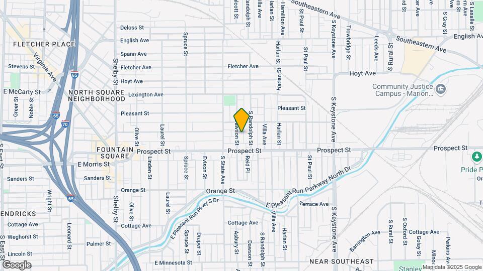 1027 Dawson St-Unit -1027 Dawson Map and Location Details