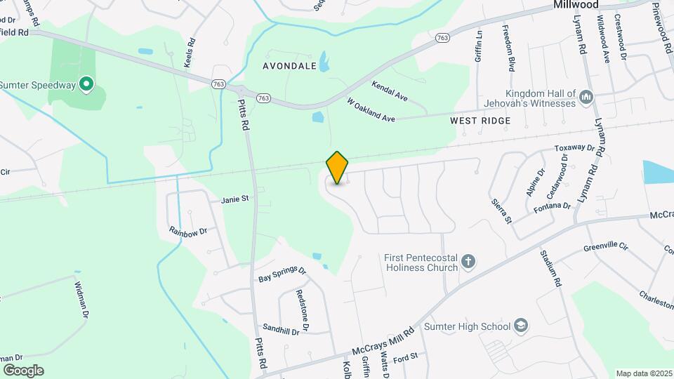 2850 Foxcroft Cir Map and Location Details