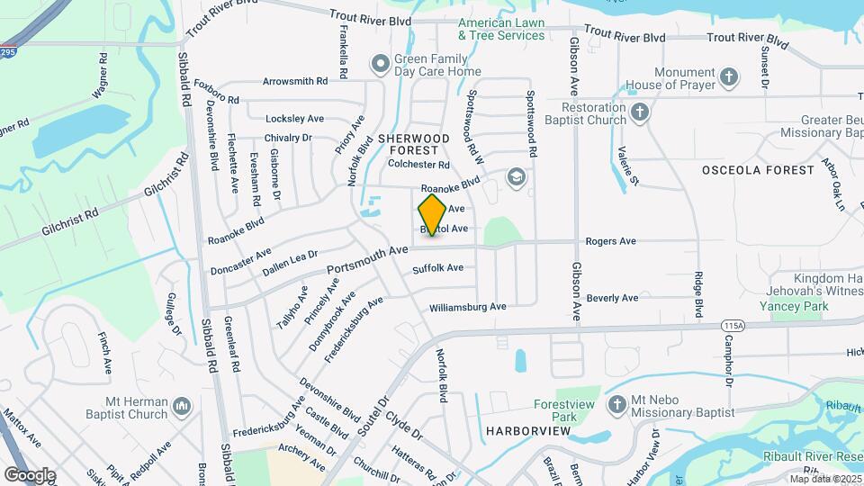 4663 Portsmouth Ave Map and Location Details