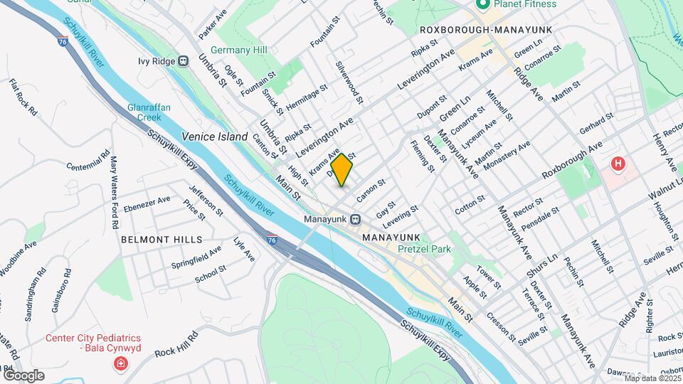 East Main Manayunk Apartments Map and Location Details
