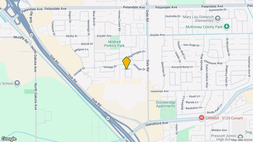3636 Landmark Cir Map and Location Details