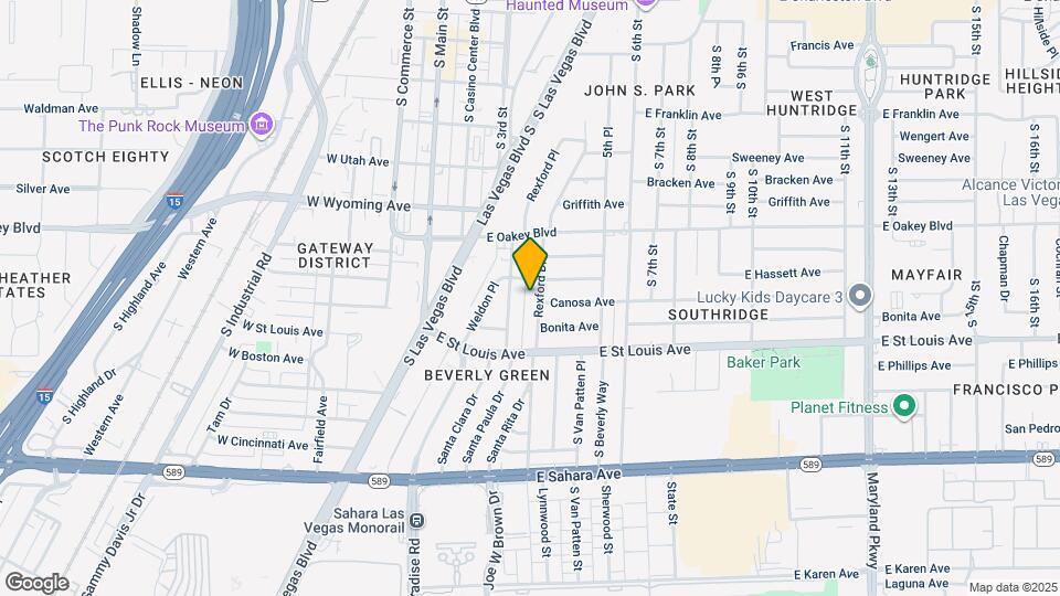 1818 Rexford Dr Map and Location Details