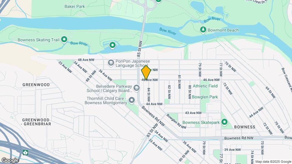 4655 84 St NW Map and Location Details