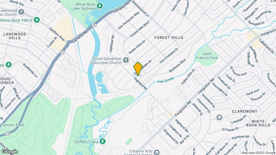 8005 San Cristobal Dr Map and Location Details