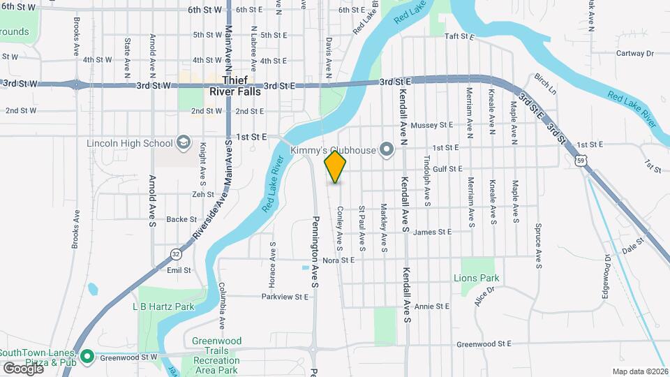 217 Conley Ave S, Unit 1 Mapa y Detalles de la Ubicación