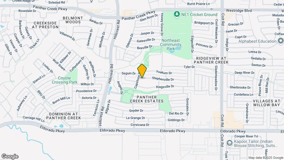 11455 Stephenville Dr Mapa y Detalles de la Ubicación