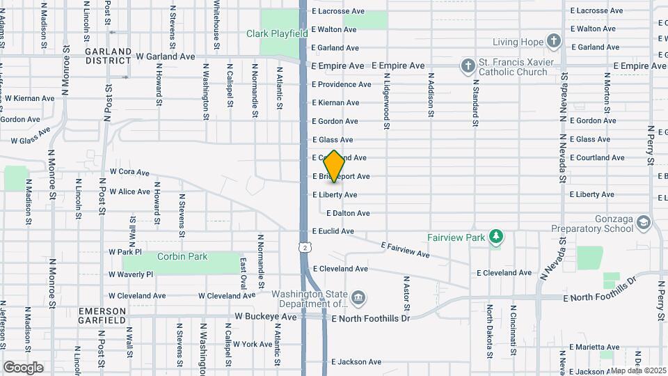 45 E Liberty Ave Map and Location Details