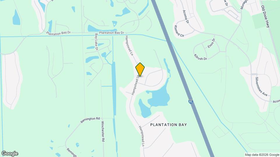 1033 Hampstead Ln Map and Location Details