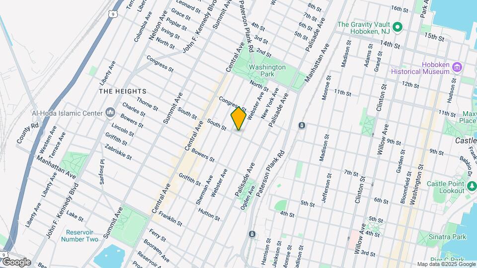 283 Webster Ave Mapa y Detalles de la Ubicación