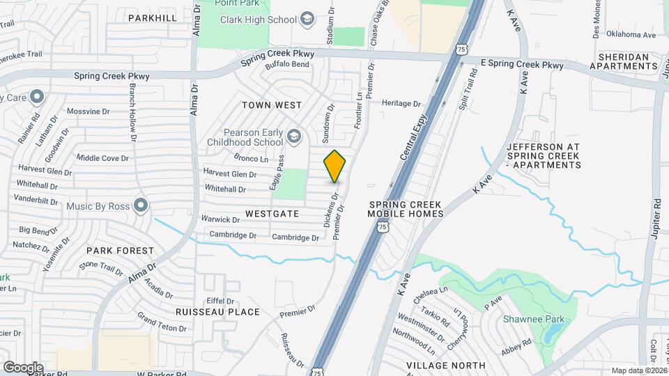 701 Kipling Dr Map and Location Details