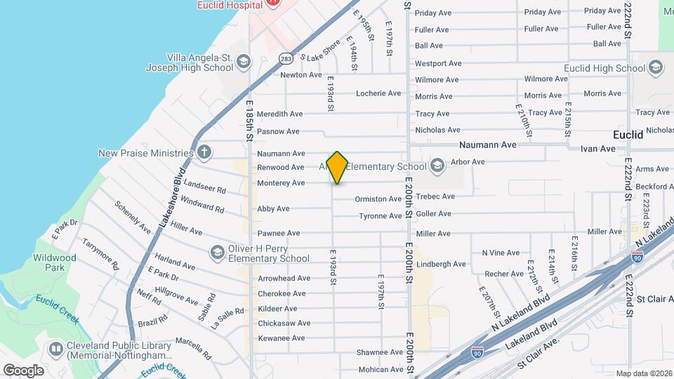 19330 Monterey Ave Map and Location Details