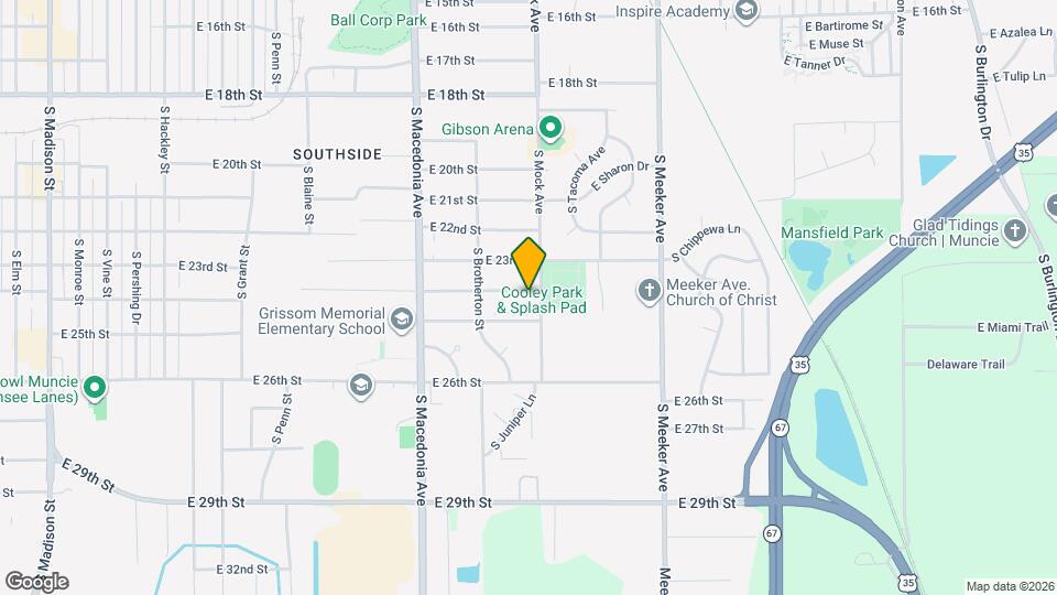 2017 E 24th St Map and Location Details