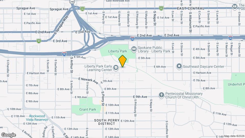 1609 E Hartson Ave, Unit Apt 3 Mapa y Detalles de la Ubicación