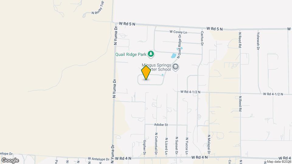 2640 W Quail View Loop Map and Location Details