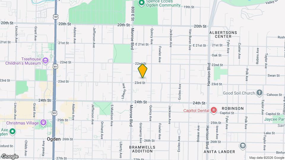 850 23rd St Map and Location Details