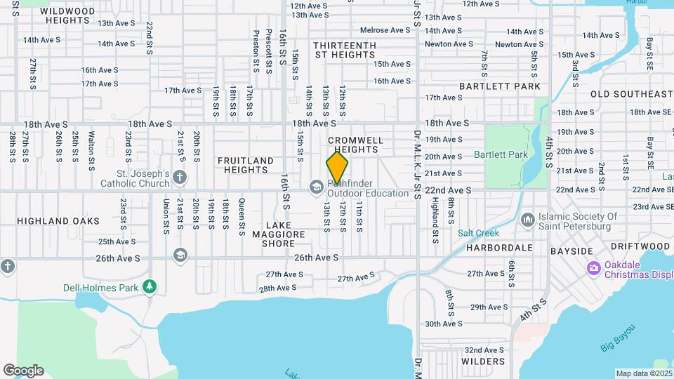 1245 22nd Ave S Map and Location Details