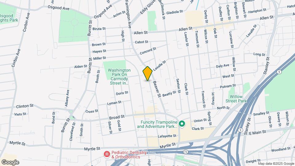 324 Washington St Map and Location Details