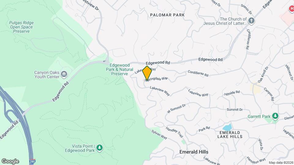 167 Springdale Way Map and Location Details