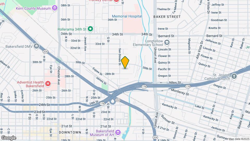 516 28th St Map and Location Details