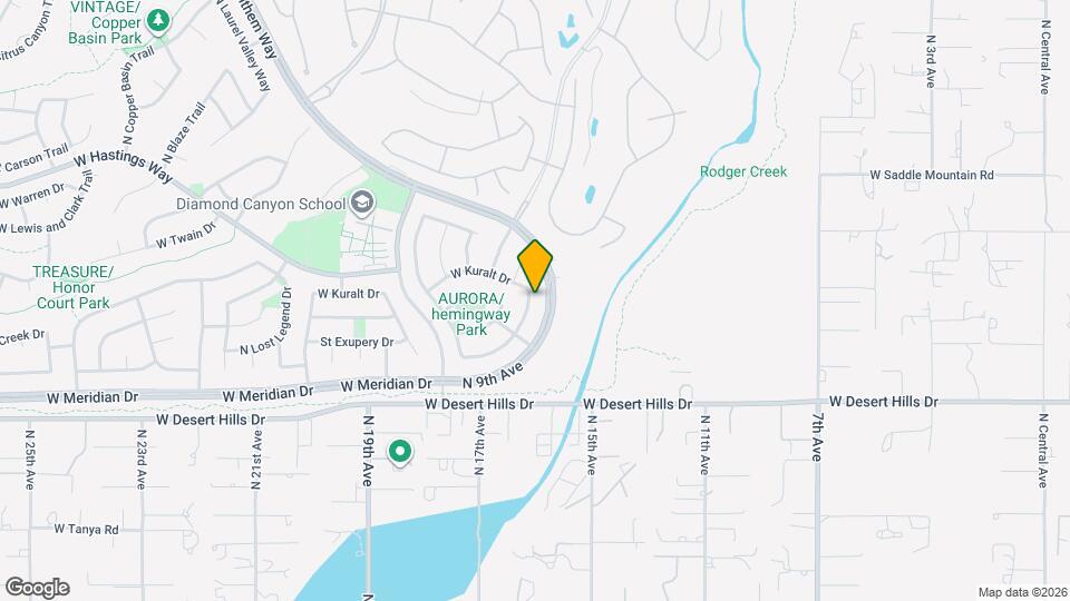 39711 N Prairie Ln Map and Location Details