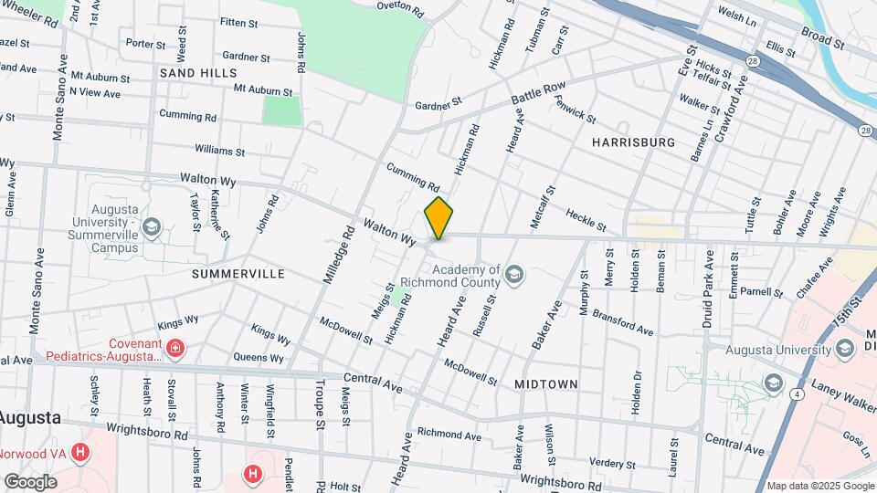 2068 Walton Wy Map and Location Details